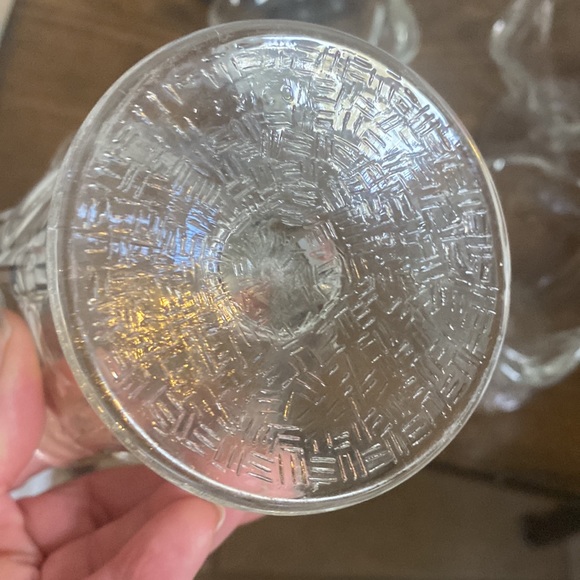 Vintage Tulip Clear Sundae Dessert Glasses (4) - Picture 3 of 3